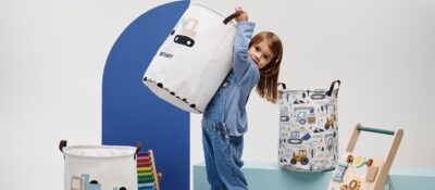 Toy basket for children to store