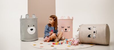 Kose na zabawki dla dziecka do przechowywania