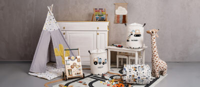 Strefa do nauki, zabawy i odpoczynku w pokoju dziecka