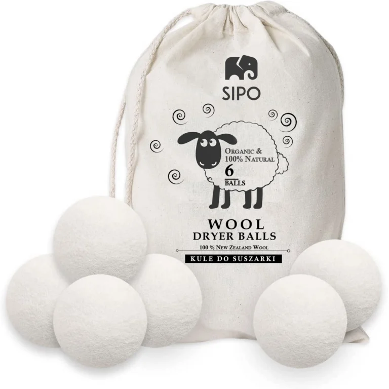 Natural wool dryel balls S-DB6P SIPO
