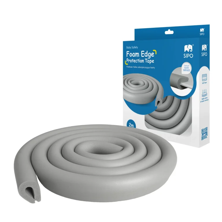 SIPO grey foam edge protection tape 2m with packaging