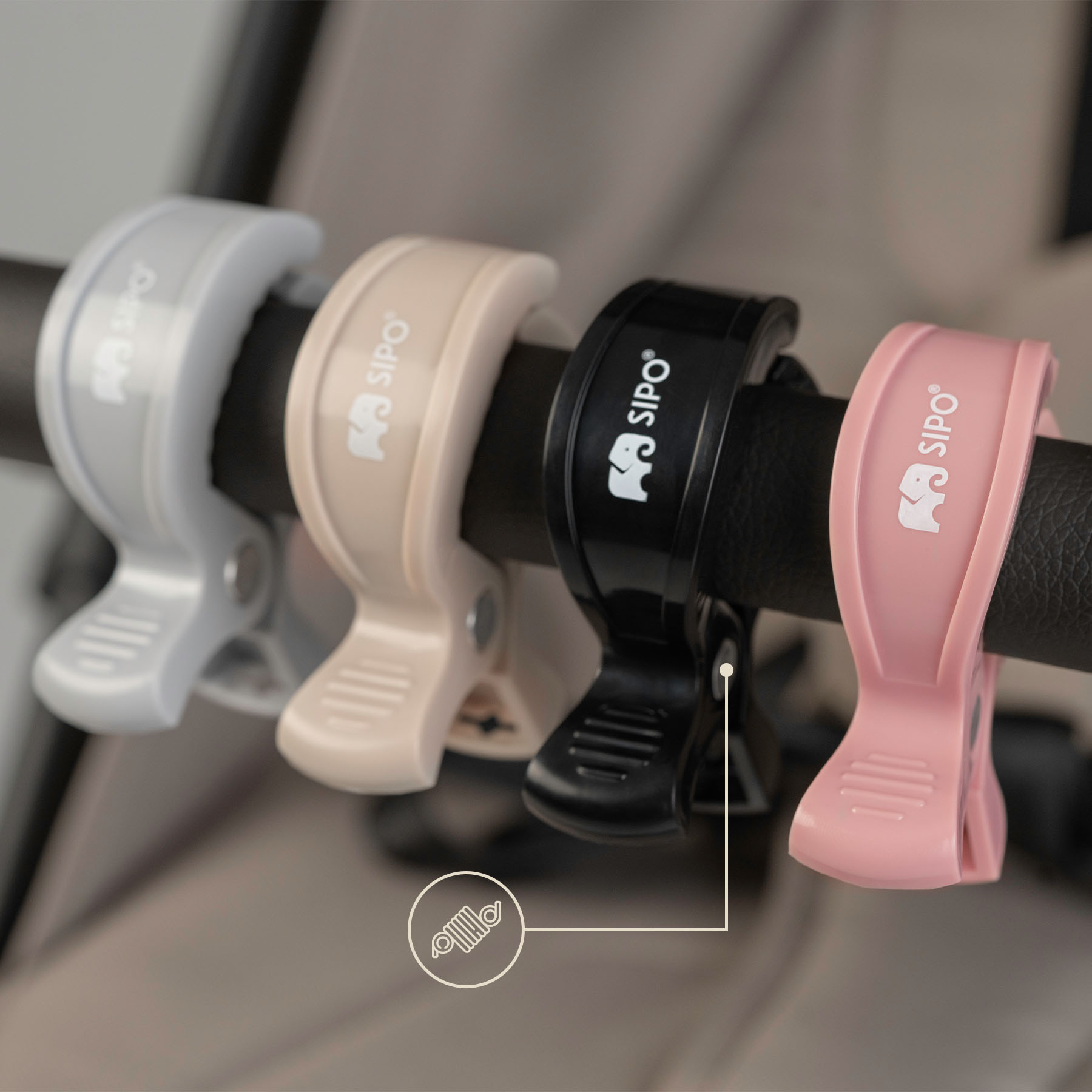 Klipsy - dodatek do wózka