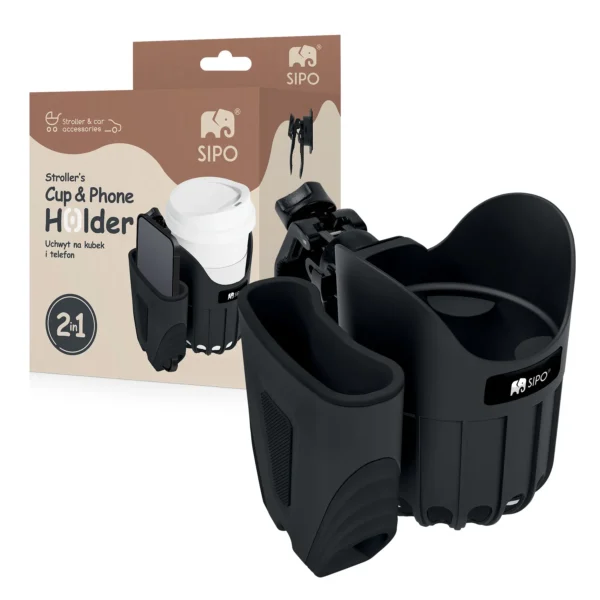 SIPO Stroller Cup & Phone Holder