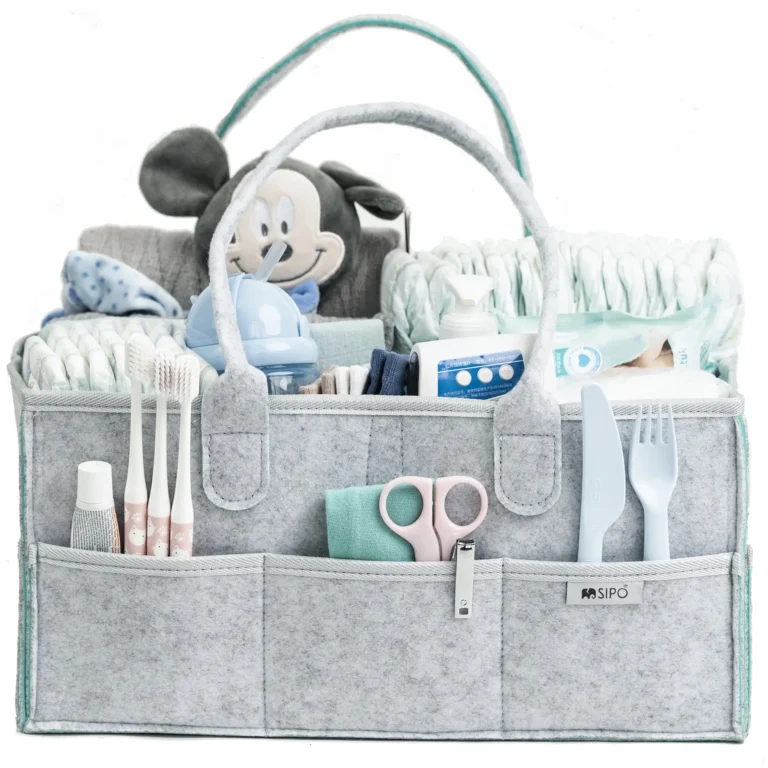 SIPO Baby diaper caddy - mint