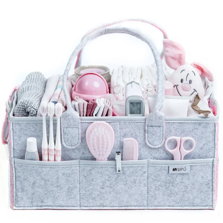 SIPO Baby diaper caddy - pink
