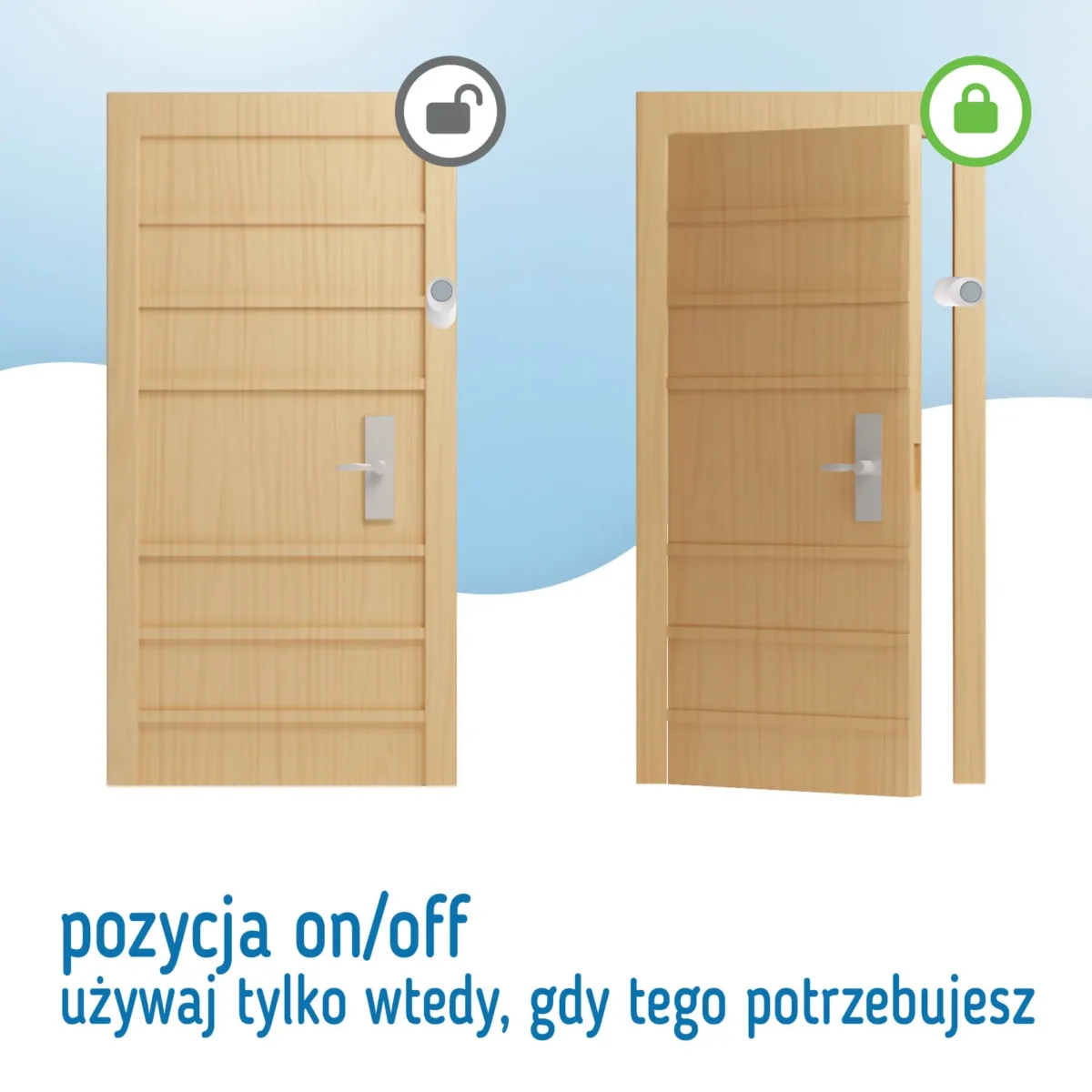 SIPO Ogranicznik do drzwi dla dzieci