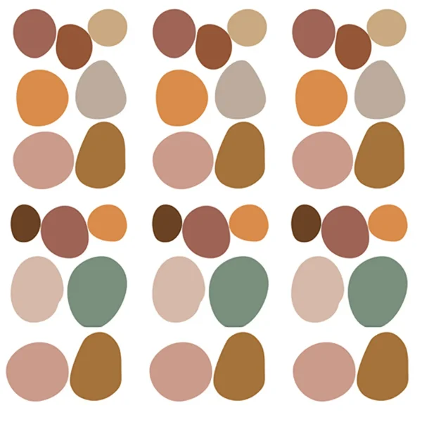 SIPO Wall Stickers For Boys Bedroom - boho dots