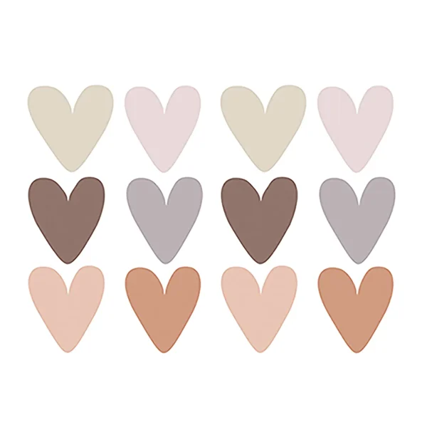 SIPO Girls Wall Stickers - boho hearts