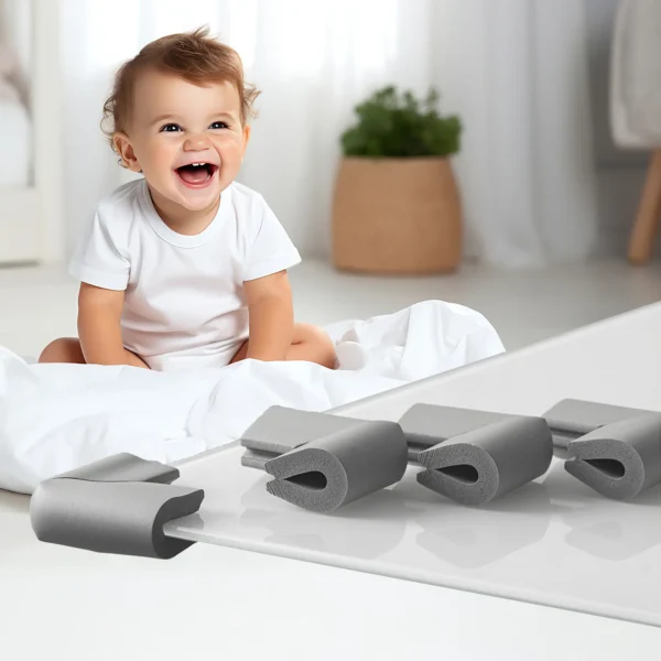 SIPO Foam Corner Protectors for Glass Furniture - 4 pieces