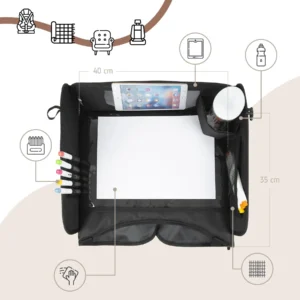 SIPO Car Seat Travel Tray for Kids