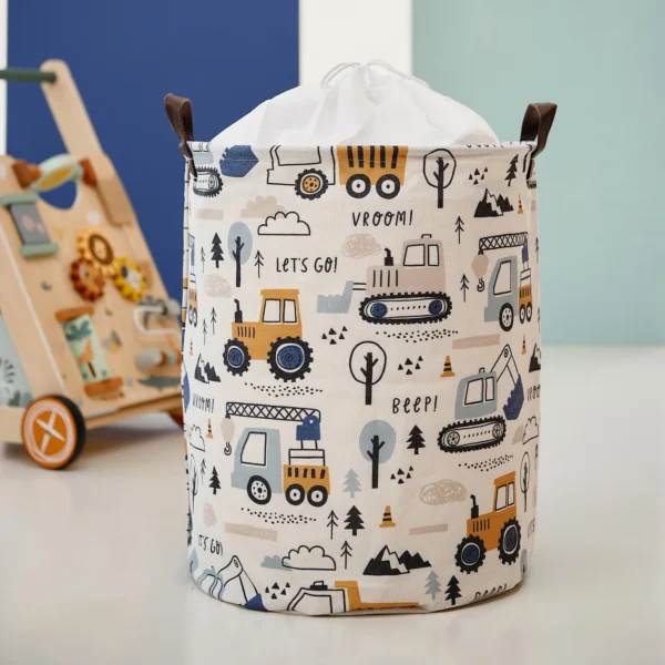 SPIO Duży kosz do przechowywania - autka