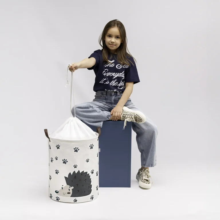 Kosz na zabawki dla dzieci XL SIPO - jeżyk