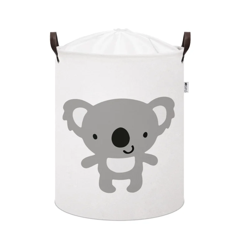 SIPO Bawełniany kosz na zabawki XL - koala