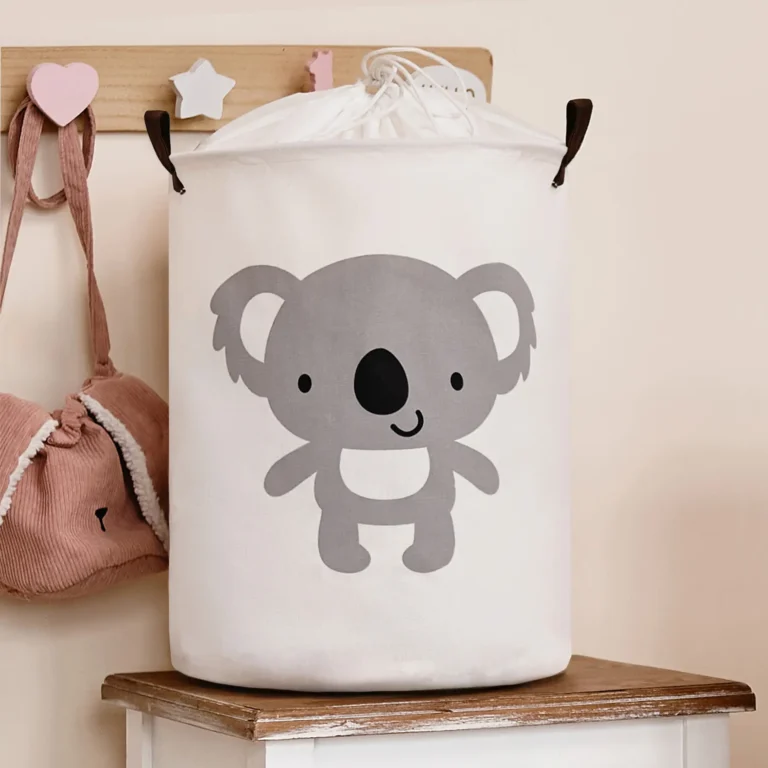 SIPO Kosz na zabawki w pokoju dziecka - koala