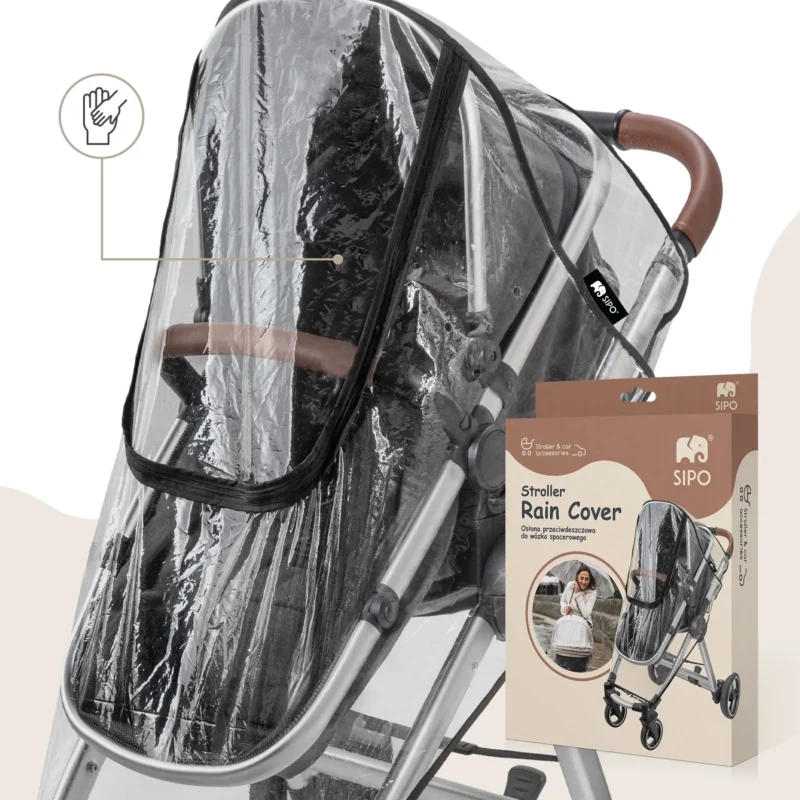 SIPO Osłona przeciwdeszczowa na wózek