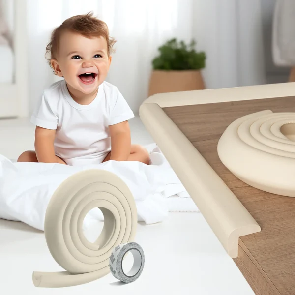 SIPO Piankowa taśma zabezpieczająca dla dzieci - kremowa