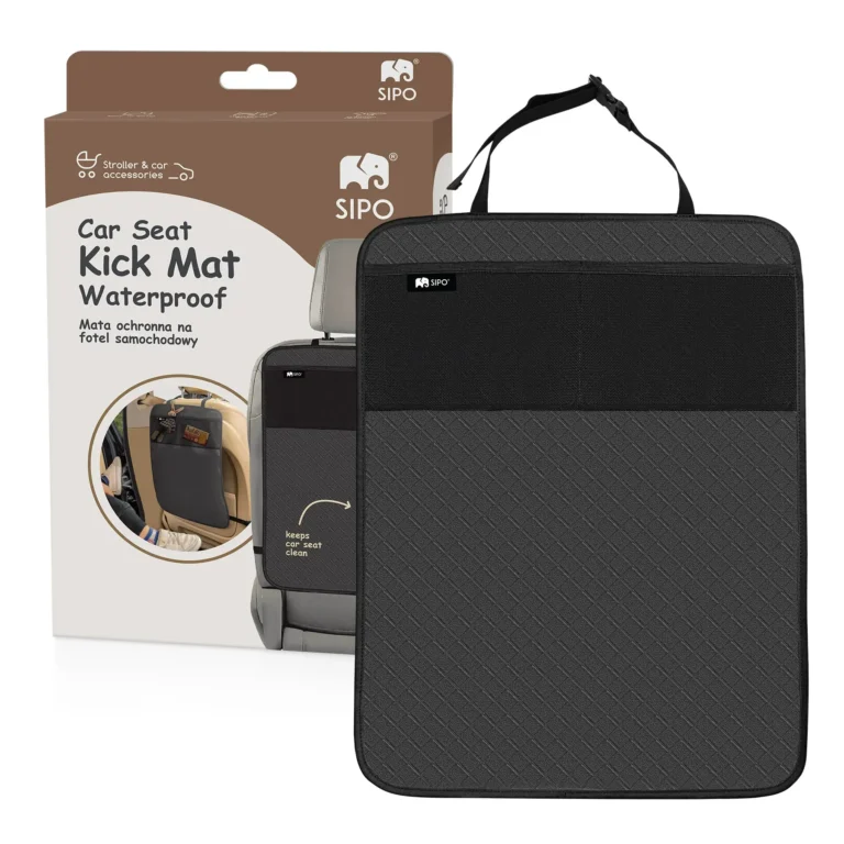 SIPO black car seat back protector