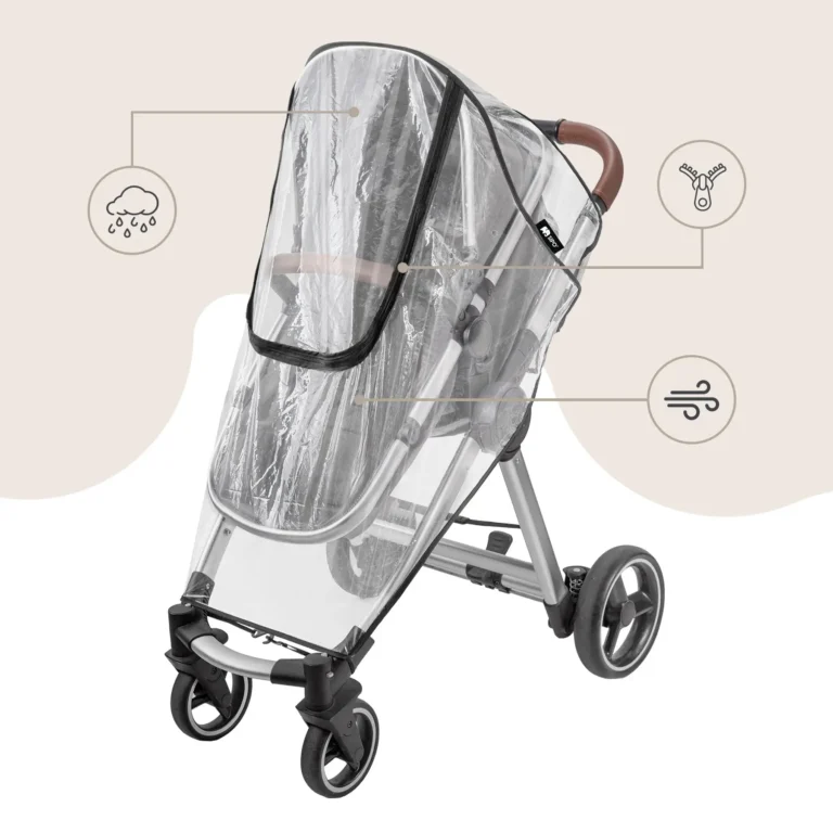 Sipo stroller rain cover – transparent cover