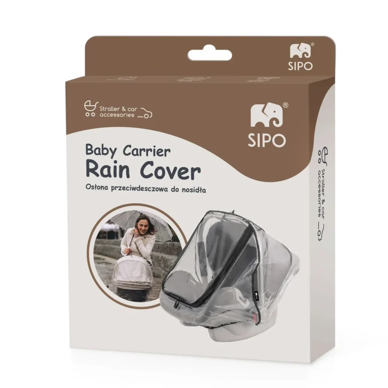Sipo - osłona przeciwdeszczowa do nosidełka – opakowanie produktu.