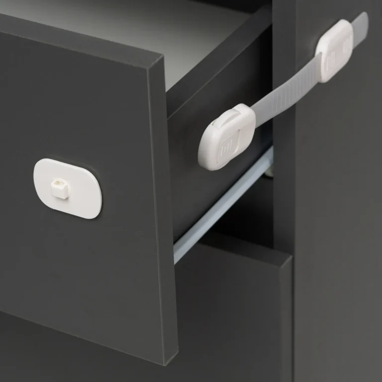 SIPO Zabezpieczenia do szuflady z podwójnym przyciskiem