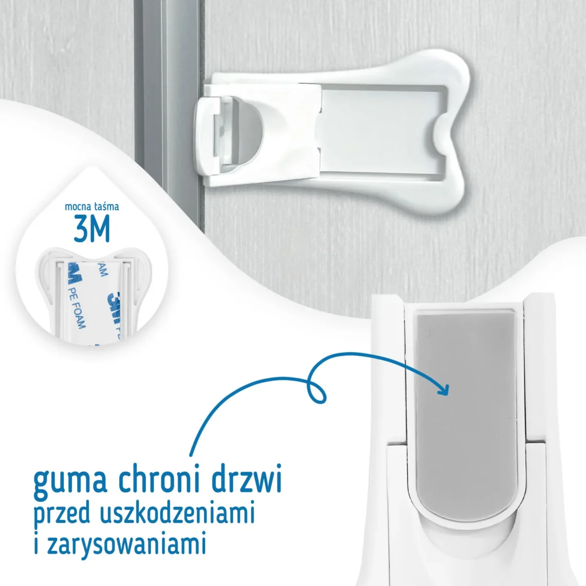 SIPO Blokada szaf drzwi przesuwnych