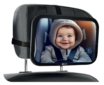 SIPO mirror for car travel with a child