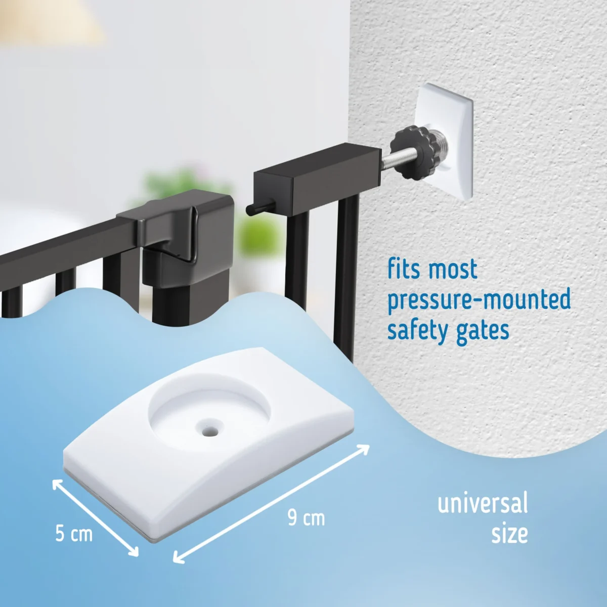 Wall Protector Pads for Safety Gates – Set of 4 - Image 3
